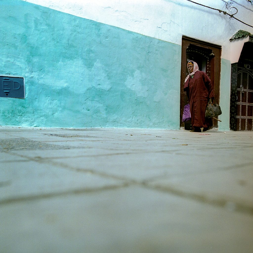 Color image from Morocco with high colors 