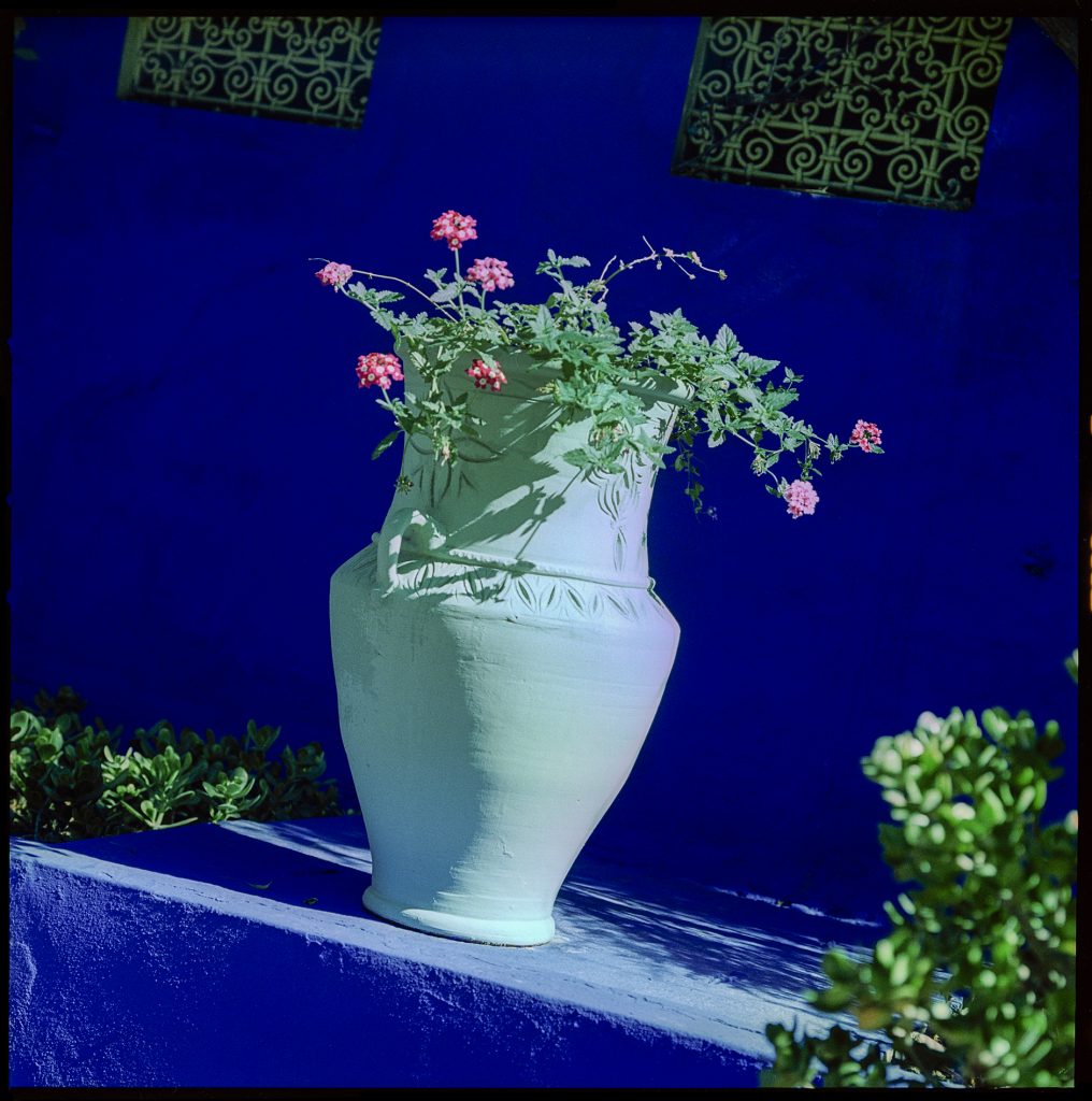 Color image from Morocco with high colors