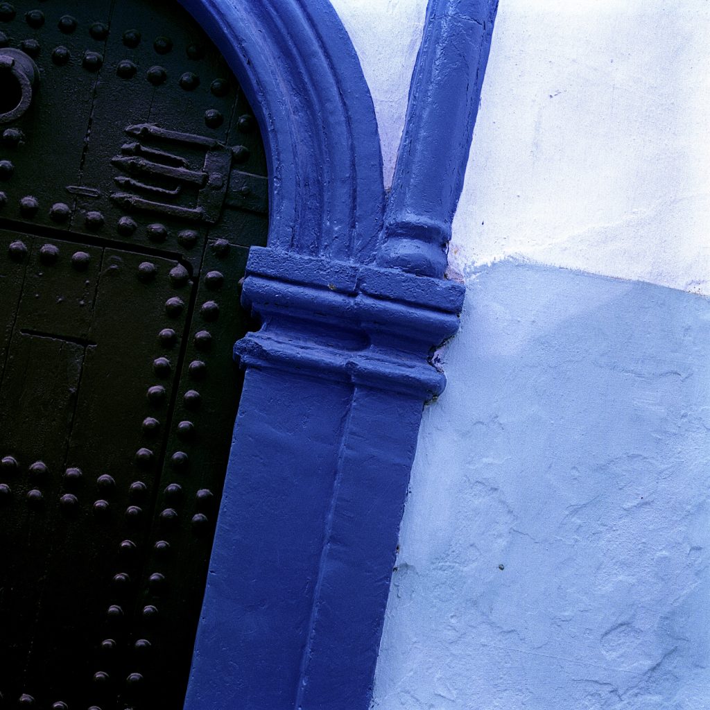 Color image from Morocco with high colors