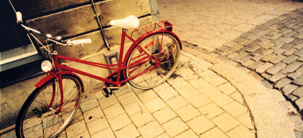 Bikes In the Old City of Stockholm